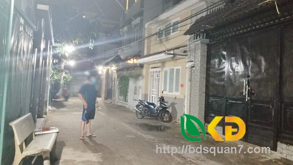 Cho thuê nhà 1 lầu 134 Nguyễn Thị Thập quận 7.